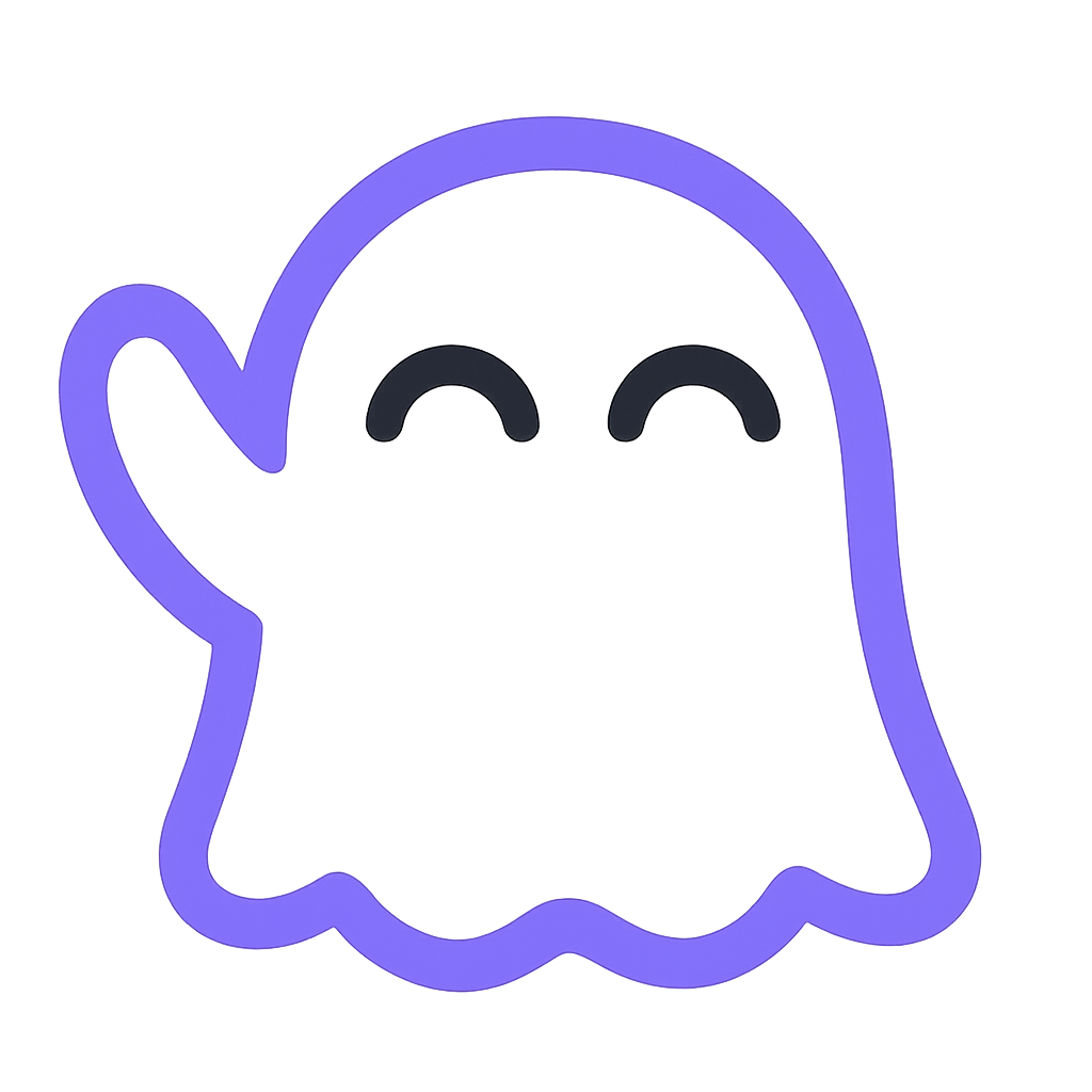 LitMarker Ghost Mascot